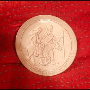 3  Francoma Collectible Christmas Plates